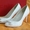 Белые туфли на шпильке 36 размера,  новые,  не подошел размер #366097