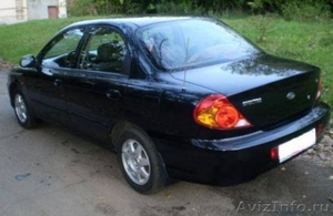 Продам KIA SPECTRA выпуск 2007г. . Пробег 55000км. Цвет черный.КПП-механика.Сигн - Изображение #1, Объявление #181917