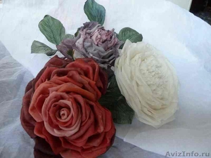 Курсы по цветоделию(цветы из ткани) Самара - Изображение #4, Объявление #299912