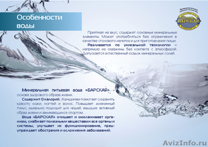 Минеральная природная столовая питьевая вода "Барская" - Изображение #3, Объявление #350843