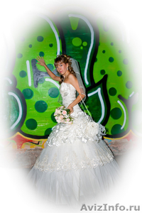 Продам красивое свадебное платье цвета " брызги шампанского" - Изображение #3, Объявление #384414