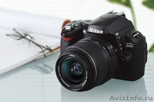 Продам NIKON D40 kit AF-S DX Zoom-Nikkor 18-55mm f/3.5-5.6G ED II - Изображение #1, Объявление #554840