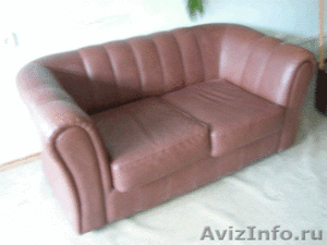 Продам диван офисный под кожу за 4000 руб. срочно - Изображение #1, Объявление #546436