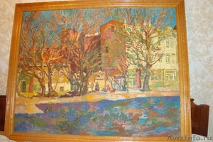 Продаётся картина Пурыгина «Городской пейзаж» 1969 год. - Изображение #1, Объявление #830384